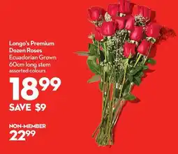 Longo's Longo's Premium Dozen Roses offer