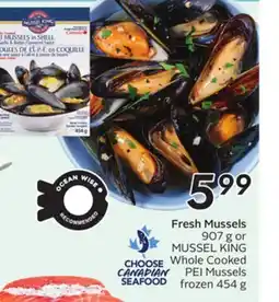 Sobeys Fresh Mussels offer