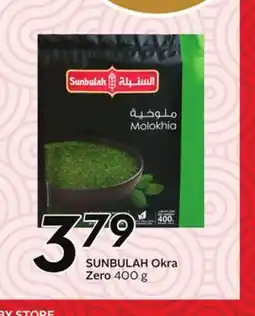Sobeys SUNBULAH Okra Zero offer