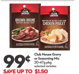 Longo's Club House Gravy or Seasoning Mix offer