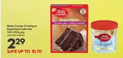 Longo's Frosting or SuperMoist Cake Mix offer