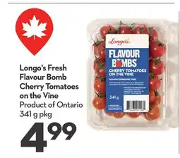 Longo's Longo's Fresh Flavour Bomb Cherry Tomatoes on the Vine offer