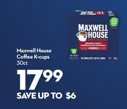 Longo's Maxwell House Coffee K-cups offer