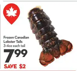 Longo's Frozen Canadian Lobster Tails offer