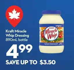 Longo's Kraft Miracle Whip Dressing offer