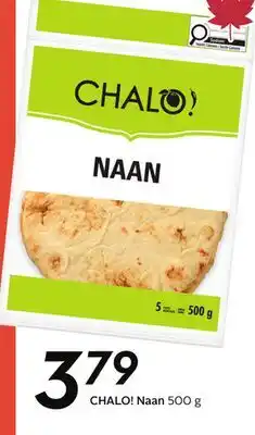 Sobeys CHALO! Naan offer