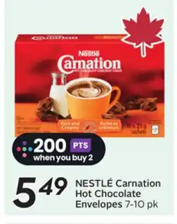 Sobeys NESTLÉ Carnation Hot Chocolate Envelopes offer