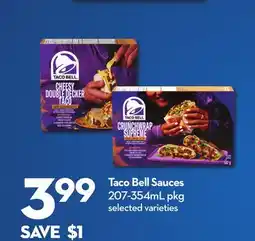 Longo's Taco Bell Sauces offer