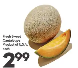 Longo's Fresh Sweet Cantaloupe offer