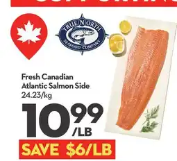 Longo's Fresh Canadian Atlantic Salmon Side offer