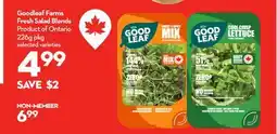 Longo's Goodleaf Farms Fresh Salad Blends offer