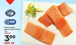 Longo's Fresh Canadian Atlantic Salmon Portion offer