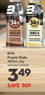 Longo's B-Fit Protein Shake offer
