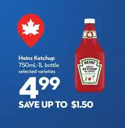 Longo's Heinz Ketchup offer
