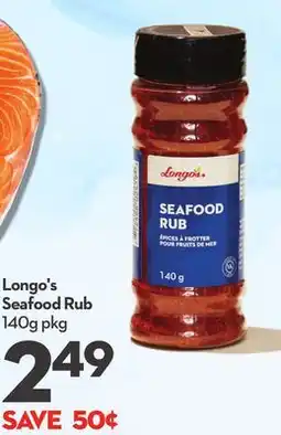 Longo's Seafood Rub offer