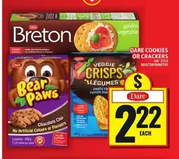 Food Basics DARE COOKIES OR CRACKERS offer