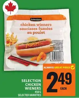 Food Basics SELECTION CHICKEN WIENERS offer