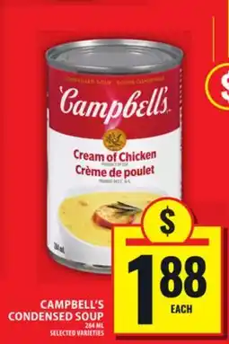 Food Basics CAMPBELL'S CONDENSED SOUP offer