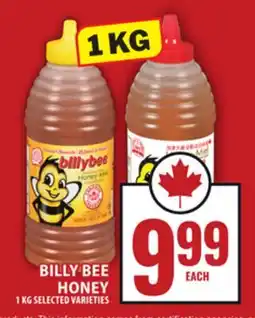Food Basics BILLY BEE HONEY offer