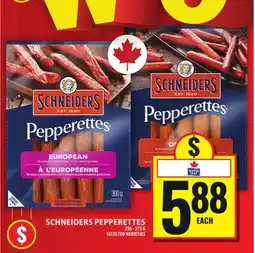 Food Basics SCHNEIDERS PEPPERETTES offer