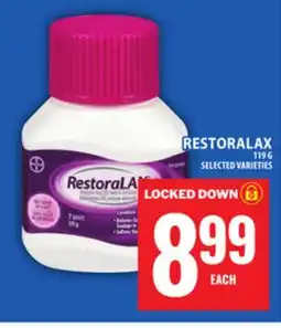 Food Basics RESTORALAX offer