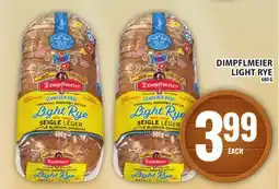 Food Basics DIMPFLMEIER LIGHT RYE offer