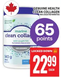 Food Basics GENUINE HEALTH CLEAN COLLAGEN offer