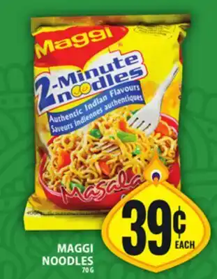 Food Basics MAGGI NOODLES offer