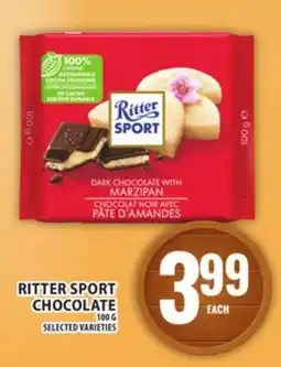 Food Basics RITTER SPORT CHOCOLATE offer