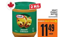 Food Basics KRAFT PEANUT BUTTER offer