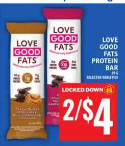 Food Basics LOVE GOOD FATS PROTEIN BAR offer