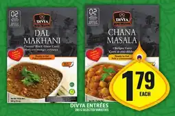 Food Basics DIVYA ENTRÉES offer