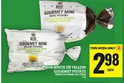 Food Basics EARTH FRESH MINI WHITE OR YELLOW GOURMETPOTATO offer