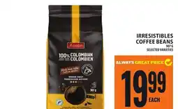Food Basics IRRESISTIBLES COFFEE BEANS offer