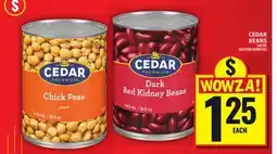 Food Basics CEDAR BEANS offer