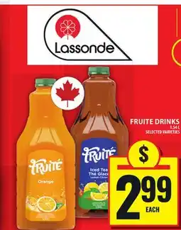 Food Basics FRUITE DRINKS offer