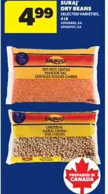 Real Canadian Superstore SURAJ DRY BEANS, 4 LB offer