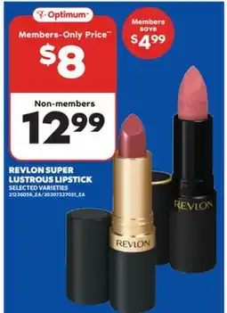 Real Canadian Superstore REVLON SUPER LUSTROUS LIPSTICK offer