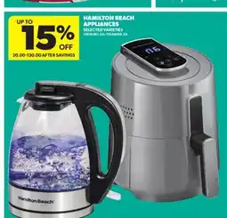 Real Canadian Superstore HAMILTON BEACH APPLIANCES offer