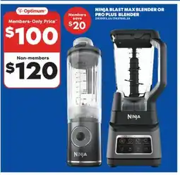Real Canadian Superstore NINJA BLAST MAX BLENDER OR PRO PLUS BLENDER offer