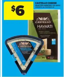 Real Canadian Superstore CASTELLO CHEESE, 113-200 G offer