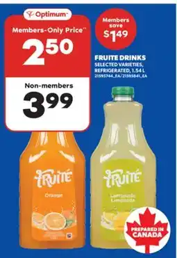 Real Canadian Superstore FRUITE DRINKS, 1.54 L offer