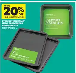 Real Canadian Superstore EVERYDAY ESSENTIALS METAL BAKEWARE OR BAKEWARE SETS offer