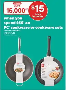 Real Canadian Superstore PC COOKWARE OR COOKWARE SETS offer