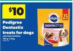 Real Canadian Superstore PEDIGREE DENTASTIX TREATS FOR DOGS, 100 G - 1.9 KG offer
