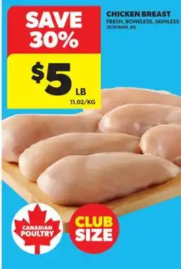 Real Canadian Superstore CHICKEN BREAST offer