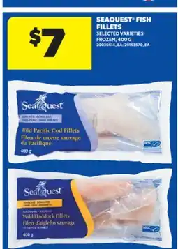 Real Canadian Superstore SEAQUEST FISH FILLETS, 400 G offer