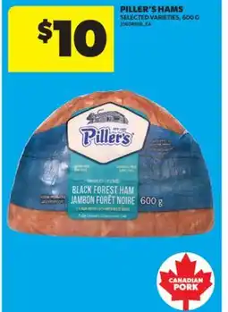 Real Canadian Superstore PILLER'S HAMS, 600 G offer