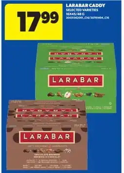 Real Canadian Superstore LARABAR CADDY, 16X45/48 G offer