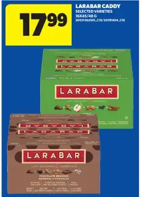 Real Canadian Superstore LARABAR CADDY, 16X45/48 G offer